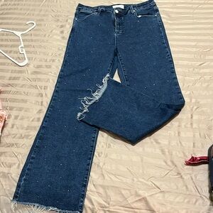 Risen Jeans - Rhinestone